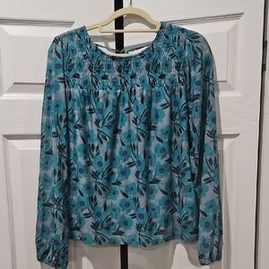 Beautiful Teal Blouse by Kori